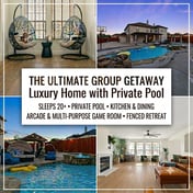 Large Groups' Luxury House - Pool - Sleep 22