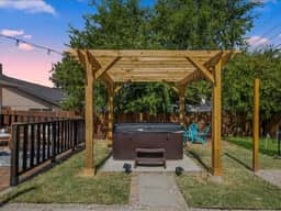 Poolside Paradise Game Room Fire Pit Hot Tub