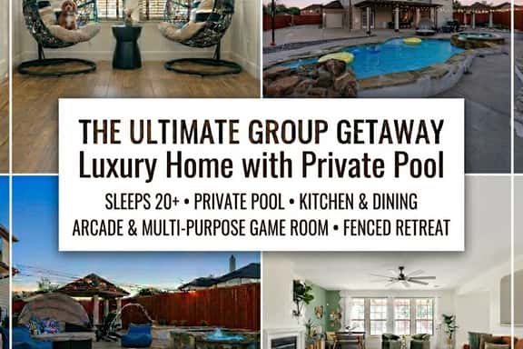 Large Groups' Luxury House - Pool - Sleep 22 - Image 1