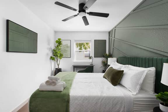 Chic 2BR Escape Sleeps 8  w Private Patio
