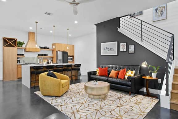 Full Duplex ATX Modern Creekside Retreat + Hot Tub