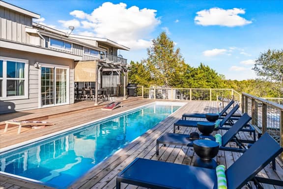 Luxury Farmhouse Retreat | Pool • Spa • 5 Acres