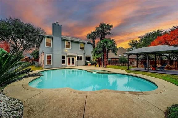 Spacious 4BR North Austin Haven w Private Pool