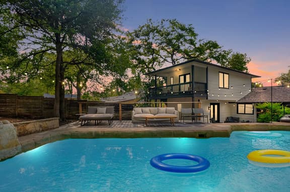 Upscale Zilker Gem | Pool & Two Kitchens